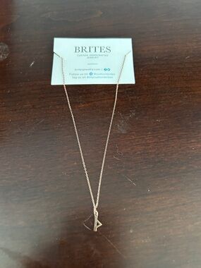 Rose Gold Colored Necklace - very short length